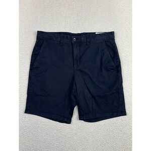 Rag & Bone Chino Shorts Mens 33 Navy Stretch Made in USA Casual Twill M1947C06C